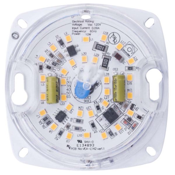 Sunlite 3-In 10w AC LED Light Engine Module CCT Selectable Dimmable - 75w equiv Online now