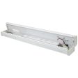 Sunlite 24-in LED Linear Strip Fixture CCT Wattage Selectable Dimmable 120-277v Supply