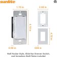 Sunlite 600W Max LED Dimmer Switch Slide Bar 3-Way Switching 120-277 v Hot on Sale