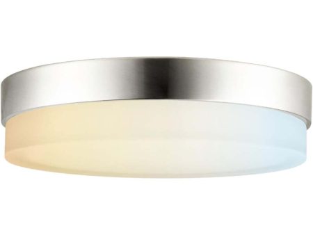 Sunlite 11-in 20w Modern Round Flush Mount Fixture CCT Selectable Dimmable Online