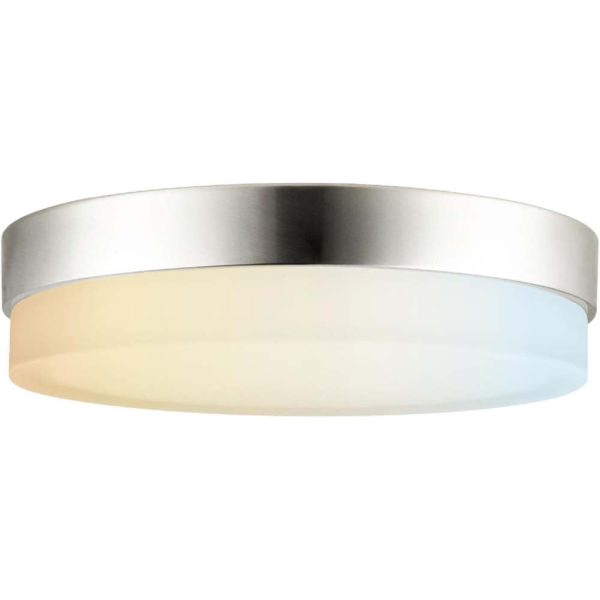 Sunlite 11-in 20w Modern Round Flush Mount Fixture CCT Selectable Dimmable Online