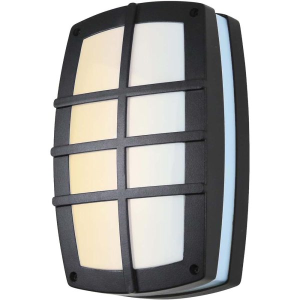 Sunlite 11-In 12w LED Bulkhead Wall Sconce Fixture CCT Selectable - 40w equiv Online Sale