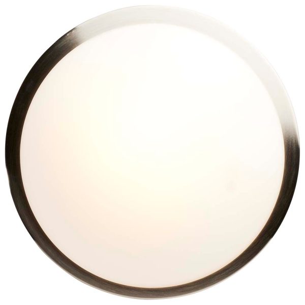 Blink Pro 11-in LED Flush Mount CCT Selectable Brushed Nickel Finish 120v Fashion