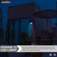 Sunlite 18w LED Cube Up And Down Outdoor Light Fixture CCT Selectable 120v Fashion