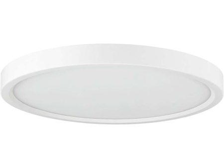 Sunlite 7-In 12w LED Round Mini Panel Fixture 3000K Dimmable 120v - 100w equiv For Discount