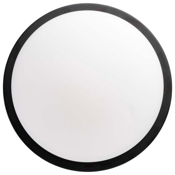 Blink Pro 11-in LED Flush Mount CCT Selectable Matte Black Finish 120v Online now