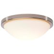 Blink Pro 11-in LED Flush Mount CCT Selectable Brushed Nickel Finish 120v Fashion