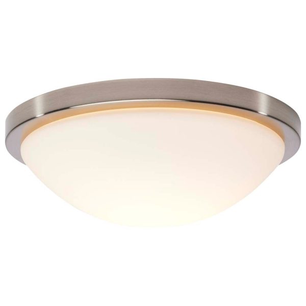 Blink Pro 11-in LED Flush Mount CCT Selectable Brushed Nickel Finish 120v Fashion