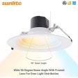 Sunlite 9.5-in LED Commercial Recessed Downlight CCT Wattage Selectable Fixture Sale