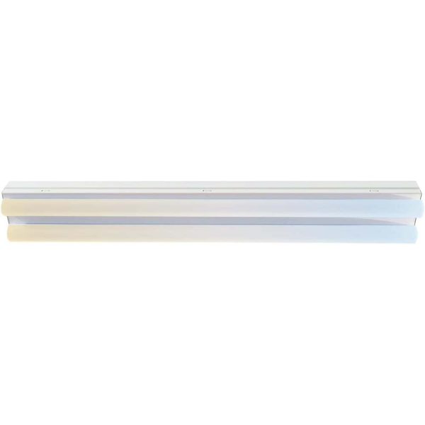 Sunlite 2-in 20w LED Linear Strip Light Fixture CCT Selectable Dimmable 120-277 Online now