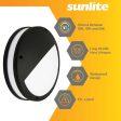 Sunlite 11-In 20w LED Wall Bulkhead Round Fixture CCT Selectable - 70w Equiv Online now