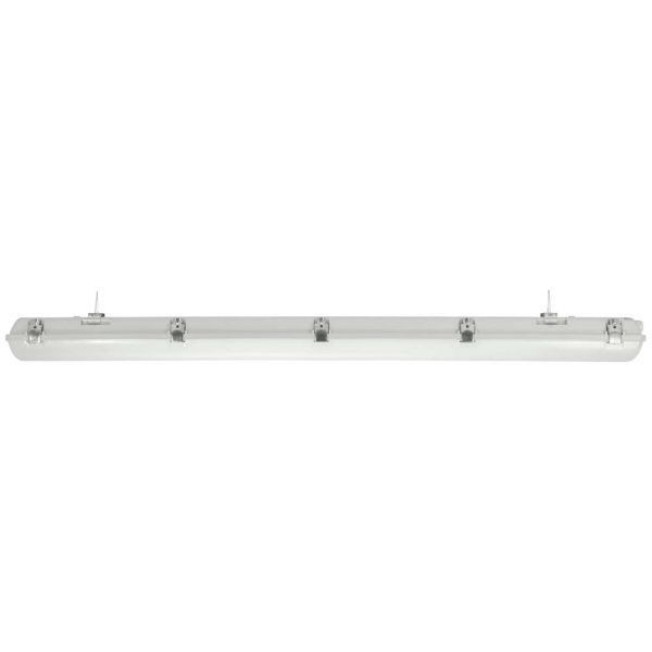 Sunlite 48-in LED Linear Vapor Proof Fixture CCT Selectable Dimmable 120-277v Hot on Sale