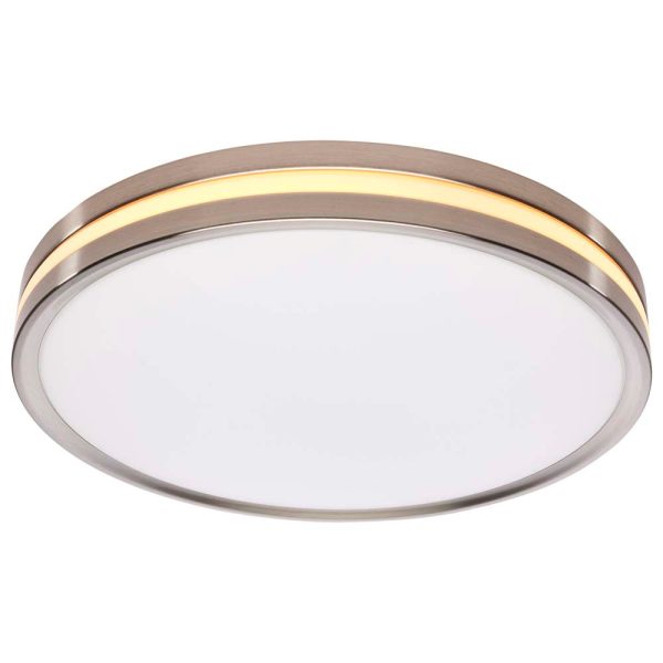 Blink Pro 15-in Night Light Surface Mount 5 CCT Selectable Brushed Nickel Finish Online