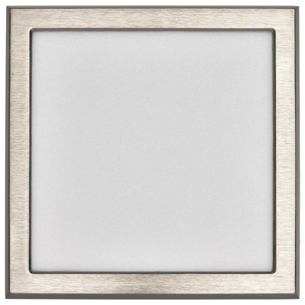 Blink Performer 10w 7-in LED Square Downlight 5CCT Tunable Brushed Nickel Finish For Discount