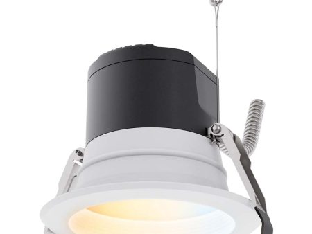 Sunlite 4-in LED Recessed Round Downlight CCT Wattage Lumens Selectable Fixture Online now