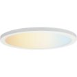 Sunlite 12-in 22w LED Round Mini Panel CCT Selectable Fixture - 150w equiv on Sale