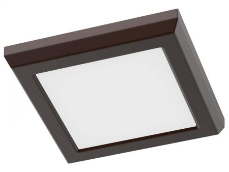 Blink Performer 8w 5-in LED Square Downlight 5 CCT Tunable Bronze Finish Hot on Sale