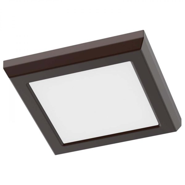 Blink Performer 8w 5-in LED Square Downlight 5 CCT Tunable Bronze Finish Hot on Sale