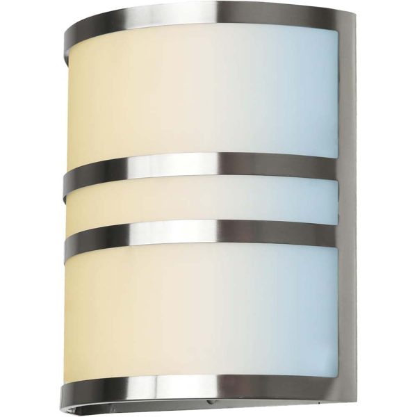 Sunlite 15w LED Half Cylinder Wall Sconce Fixture CCT Selectable - 75w equiv Hot on Sale