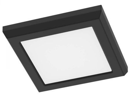 Blink Performer 8w 5-in LED Square Downlight 5 CCT Tunable Black Finish on Sale