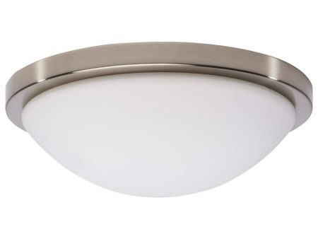 Blink Pro 11-in LED Flush Mount CCT Selectable Brushed Nickel Finish 120v Fashion