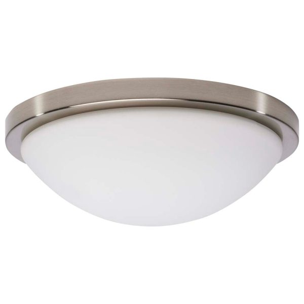 Blink Pro 11-in LED Flush Mount CCT Selectable Brushed Nickel Finish 120v Fashion