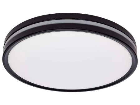 Blink Pro 15-in Night Light Surface Mount 5 CCT Selectable Matte Black Finish For Cheap