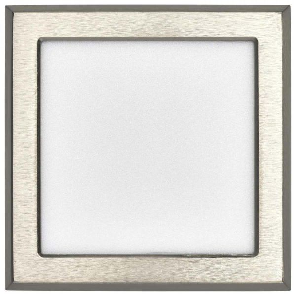 Blink Performer 8w 5-in LED Square Downlight 5 CCT Tunable Brushed Nickel Finish For Sale