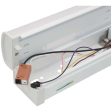 Sunlite 24-in LED Linear Strip Fixture CCT Wattage Selectable Dimmable 120-277v Supply