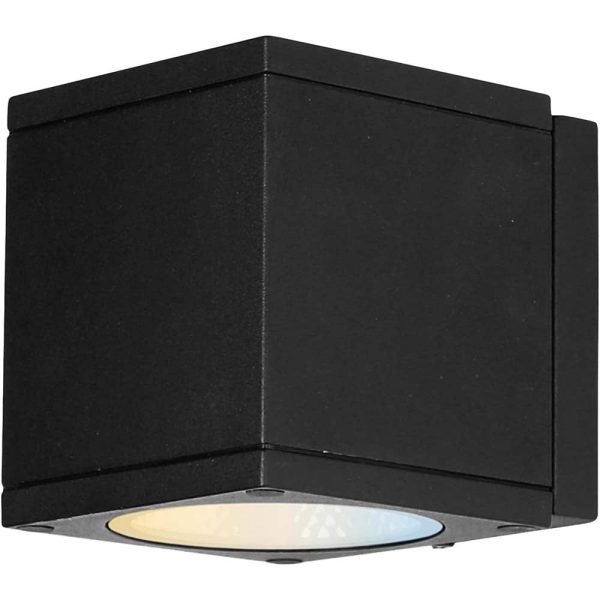 Sunlite 9w LED Cube Up Or Down Outdoor Light Fixture CCT Selectable 120v Online now