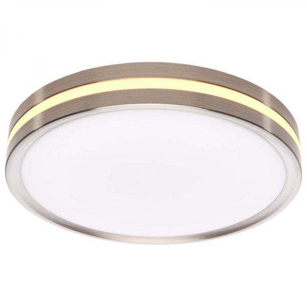 Blink Pro 11-in Night Light Surface Mount 5 CCT Selectable Brushed Nickel Finish Discount