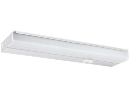 Sunlite 18-In 10w LED Under Cabinet Hardwired Fixture CCT Selectable - 60w equiv Fashion