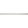 Sunlite 48-in LED Linear Vapor Proof Fixture CCT Selectable Dimmable 120-277v Hot on Sale