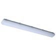 Sunlite 48-in LED Linear Vapor Proof Fixture CCT Selectable Dimmable 120-277v Hot on Sale