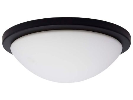 Blink Pro 13-in LED Flush Mount CCT Selectable Matte Black Finish 120v Sale