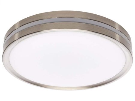 Blink Pro 11-in Night Light Surface Mount 5 CCT Selectable Brushed Nickel Finish Discount