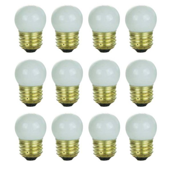 12Pk - Sunlite 7.5w 120v Incandescent S11 E26 Base 2600K Dimmable Bulb Sale