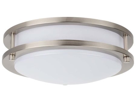 Sunlite 10-in 16w Decorative Flush Mount CCT Selectable Dimmable Light Fixture Online