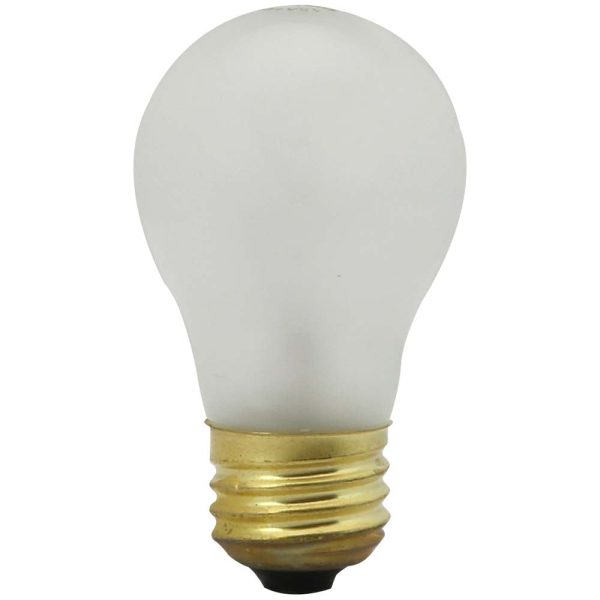 12Pk - Sunlite 15w A15 Incandescent Appliance 2600K Frosted Dimmable Bulb on Sale