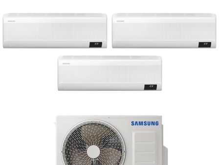 Climatizzatore Condizionatore Samsung Trial Split Inverter serie WINDFREE AVANT 9+9+9 con AJ068TXJ3KG R-32 Wi-Fi Integrato 9000+9000+9000 For Cheap