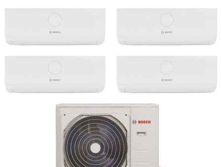 Climatizzatore Condizionatore Bosch Quadri Split Inverter serie CLIMATE 3000i 9+9+12+18 con MS 36 OUE R-32 Wi-Fi Optional 9000+9000+12000+18000 Hot on Sale