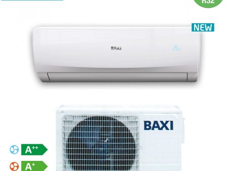 CLIMATIZZATORE CONDIZIONATORE BAXI INVERTER Luna Clima MOONLIGHT R-32 CLASSE A++ A+ 24000 BTU - NEW Fashion