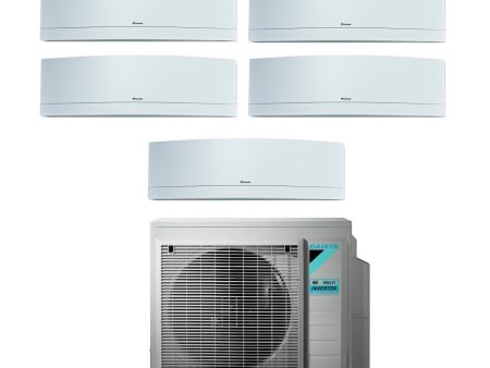 Climatizzatore Condizionatore Daikin Bluevolution Penta Split Inverter serie EMURA WHITE 7+7+7+9+12 con 5MXM90N R-32 Wi-Fi Integrato 7000+7000+7000+9000+12000 colore Bianco - Garanzia Italiana Sale