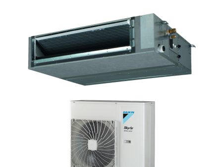 Climatizzatore Condizionatore Daikin Bluevolution Canalizzato Canalizzabile Media Prevalenza 42000 Btu FBA125A + RZASG125MV1 Monofase R-32 Wi-Fi Optional on Sale