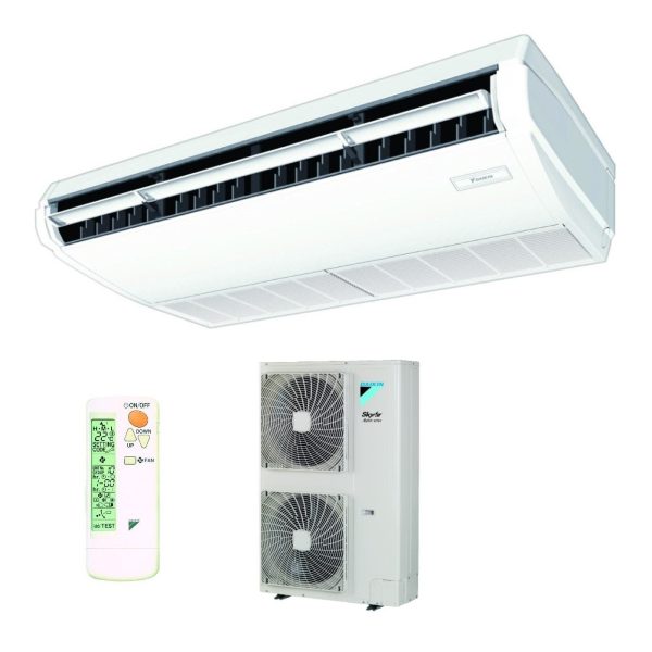 Climatizzatore Condizionatore Daikin Pensile a Soffitto DC Inverter 36000 Btu FHA100A Monofase R-32 Wi-Fi Optional con Comando a Filo Sale