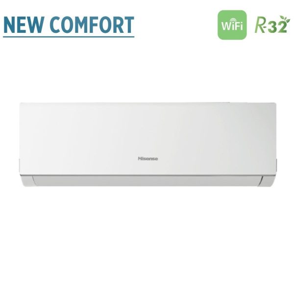 Climatizzatore Condizionatore Hisense Trial Split Inverter Serie NEW COMFORT 7+7+18 con 3AMW72U4RFA R-32 Wi-Fi Optional 7000+7000+18000 - New For Discount