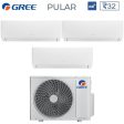 Climatizzatore Condizionatore Gree Quadri Split Inverter serie PULAR 7+7+7+9 con GWHD(28)NK6OO R-32 Wi-Fi Integrato 7000+7000+7000+9000 For Sale