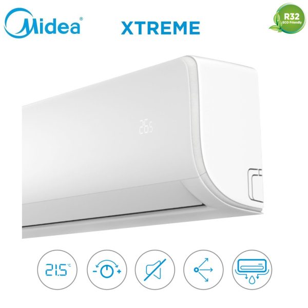 Climatizzatore Condizionatore Midea Quadri Split Inverter serie XTREME 9+9+12+12 con M4O-36FN8 R-32 Wi-Fi Integrato 9000+9000+12000+12000 - Novità Discount