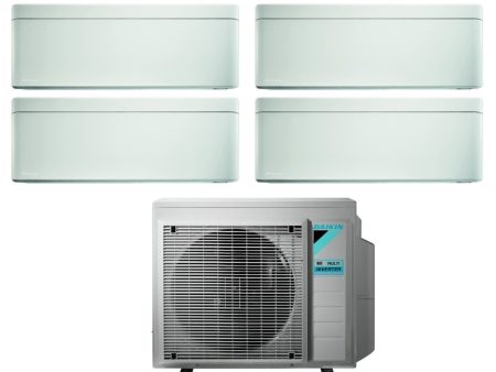 Climatizzatore Condizionatore Daikin Bluevolution Quadri Split Inverter serie STYLISH WHITE 9+9+9+9 con 4MXM68N R-32 Wi-Fi Integrato 9000+9000+9000+9000 Colore Bianco - Garanzia Italiana For Discount