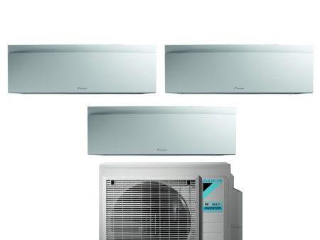 Climatizzatore Condizionatore Daikin Bluevolution Trial Split Inverter serie EMURA WHITE III 7+9+12 con 3MXM68N R-32 Wi-Fi Integrato 7000+9000+12000 Colore Bianco Opaco - Garanzia Italiana Online Hot Sale